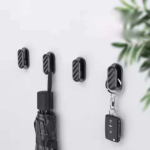 4 PCS Car Hook, Hidden Backrest Hook, Car Interior Hook, Car Multifunctional Data Cable Hook