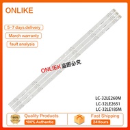 (NEW 1SET) LC-32LE260M / LC-32LE263M / LC-32LE265M SHARP 32" LED TV Backlight LC-32LE260 LC-32LE263 