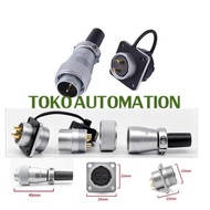 Waterproof Connector WS20 2 Pin 25A 500V Plug Socket ST15 Connector BIG Salle 