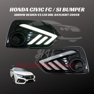 HONDA CIVIC FC / SI BUMPER LED DRL DAYLIGHT COVER