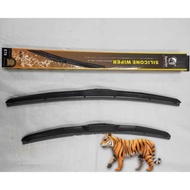 1 PAIR SILICONE WIPER BLADE PERODUA MYVI 2005 206 2007 2008 2009 2010 WINDSCREEN WINDSHIELD HYBRID B
