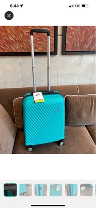 特價清倉：American Tourister 罕有20 吋湖藍色行李箱 American Tourister Visby 20 inch luggage for handcarry 2.5kg；55 x 37 x 22cm （不議價）