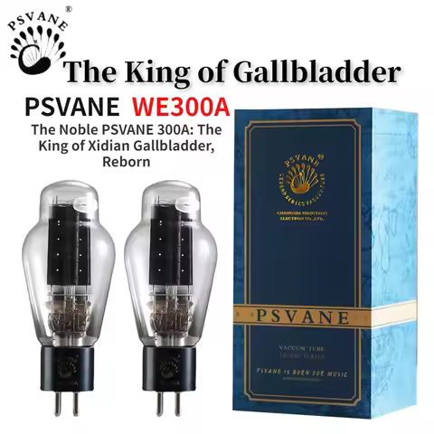 PSVANE Vacuum Tube WE300A Upgrade 300B WE300B 300B-N 300B-98 4300B 7300B HIFI Audio Valve Electronic