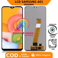 LCD TOUCHSCREEN SAMSUNG A01 ORIGINAL FULLSET WARRANTY FREE GLUE