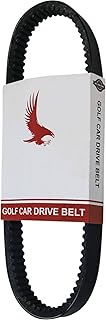 Red Hawk BLT-0007 Drive Belt Compatible with/Replacement for E-Z-GO TXT/MED, 4-Cycle, Gas 1996-2008 