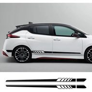 Car Door Side Stickers Automobile Waist Line Decals,for Nissan Kicks 370Z Qashqai J10 Elgrand Micra 