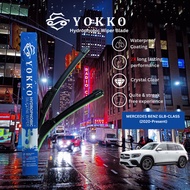 YOKKO Hydrophobic Silicone Wiper Blade For Mercedes Benz GLB-Class (2020-Present)