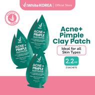 iWhite Korea Acne+ Pimple Clay Patch Sachet 2.2ml - (Bundle of 3)
