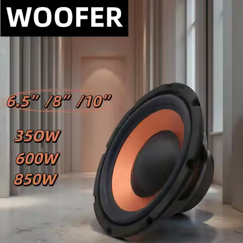 AiteFeir For Car Stereo Refit 1pc 6.5 Inch/8inch/10inch Car Bass Woofer Stereo Speaker 350W/600W/850