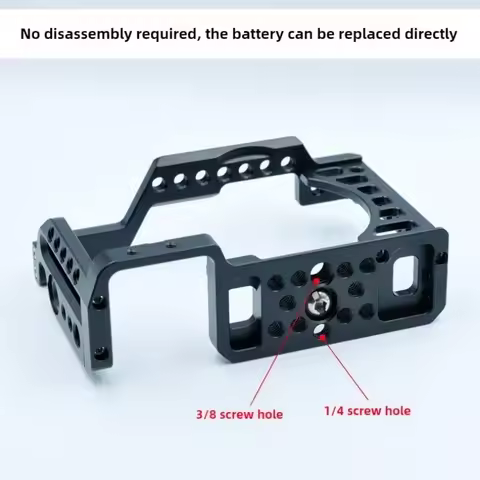 NEW Aluminum Alloy Camera Cage Rig Mount for a6400 a6300 a6100 Cameras
