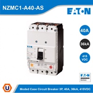 EATON Moded Case Circuit Breaker (MCCB) 3P 40A 36kA At 415VDC-NZMC1-A40-AS You Can Order The Store. 