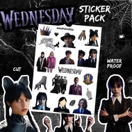 Wednesday STICKER Has Been Cut And waterproof aesthetic STICKER For hp laptop by 777stickers