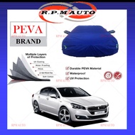 Peugeot 508GT High Quality Protection Car Cover Waterproof Sun-proof apple Blue Selimut Kereta penutup Cover