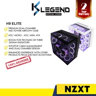 NZXT H9 ELITE Premium Dual-Chamber Mid-Tower Airflow Case (BLACK / WHITE)