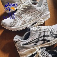 JJJJound x Asics co-branded sports shoes Silver White functional style low top sports shoes