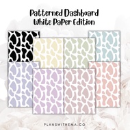 Patterned Planner Dashboard | 210gsm