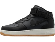 Nike mens Air Force 1 Mid Qs, Anthracite/Black-anthracite, 10.5