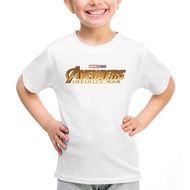 Kaos Baju Tshirt Anak Distro Avengers 01 Combed 20s Putih