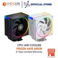 ID-COOLING FRONZ A410 ARGB CPU AIR COOLER - BLACK / WHITE