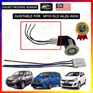 >Socket Only< Perodua Old Myvi Perodua Alza Perodua Axia parking Sensor Socket Sensor Reverse Socket