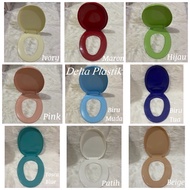 Universal all model rubber cushion toilet seat cover (can be used for all brands of toilet lids L: 3