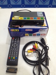 กล่องรับสัญญาณดิจิตอล กล่องดิจิตอลทีวี DVB-T2 AJ Set Top Box HDMI 1080p RCA USB player Digital TV แถ