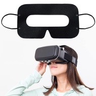แผ่นอนามัย VR สำหรับผ้าปิดตาอนามัยหน้ากากอนามัยแบบใช้แล้วทิ้งอนามัยสำหรับแว่นตา VR 3มิติสีดำจำนวน100ชิ้น