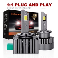 Gzsimeway D1S D3S LED Car Headlights 1:1 HID D2S D4S D5S D8S D1R Xenon 6000K Canbus LED Bulbs Auto L