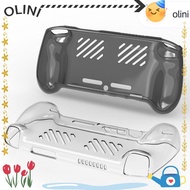 OLINI Handheld Game Console , Transparent TPU Protective Cover,  Anti-scratch Shockproof Soft Host S