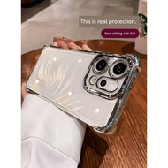 tali casing phone iphone 13 phone case Sarung telefon bimbit opporeno14pro yang sangat tahan jatuh O