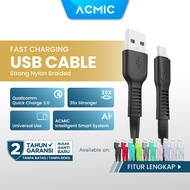 ACMIC Flexy Line Kabel Data Charger 100cm Fast Charging Cable