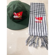 Printed bandana + Bucket hat with logo printed on 80 years of National Day August 19, 2024 - 2-9, 20