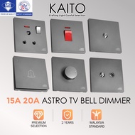 KAITO 15A 15amp 20amp 45a 20a Switch TV Astro Light Adjust Dimmer Bell Switch Telephone Ethernet Int