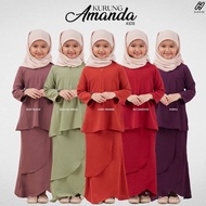 Hasnuri Kurung Amanda Kids baju raya budak 2023 hasnuri collection