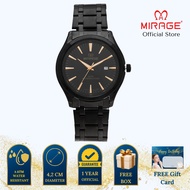 Mirage Jam Tangan Pria Analog 8893 M Full Black Original Stainless