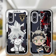 Clear Case For Redmi A3 A5 12 13 13C 14C 9 10A 10C Latest Silicone Procamera Motif BLACK CLOVER [SK0