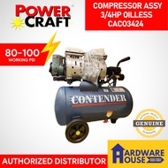 CONTENDER Air Compressor Assembly Horizontal 3/4HP Oilless CACO 3424 CACO3424