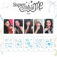ILLIT Abum Super Real Me WEVERSE PhotoCards Kpop ILLIT M2U PowerStation Lucky Draw Cards Yunah Minju