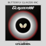 (100% Authentic) Butterfly GLAYZER 09C Table Tennis Rubber Getah Ping Pong