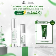 Combo of 2 Acne Care Gel [5g & 10g] Daily Effect Acne Spot Control Gel