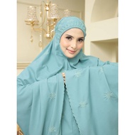🫰SALE🫰SITI_KHADIJAH_TELEKUNG PREMIUM COTTON Floral Design with beautiful bag Gift| Prayer Attire| Muslimah fashion