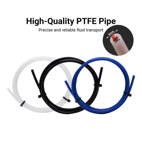 1M Bowden Extruder PTFE Tube for J-head Hotend V5 V6 1.75mm Filament ID 2mm*OD 4mm Teflonto pipe For