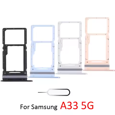 New SIM Chip Tray Slot Adapter For Samsung A33 5G A336 A336E A336B A336M Phone SD Holder Card Tray W