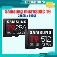Samsung microSDXC T9 256GB & 512GB Memory Card Transfer Speeds Up to 200MB/s | microSD made for Avid
