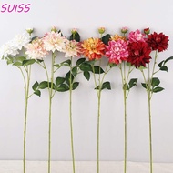 SUISS Simulation Big Dahlia, Plant Handmade Artificial Dahlia Flower, Flower Arrangement Colorful Re