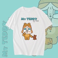 Oversized T-Shirt Korean Cotton Fabric Crybaby Baby Pop Mart tshirt S-7XL ECB