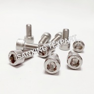 BAUT L STAINLESS M5x20 M5 x 20 20 mm 20mm KUNCI L 4 L4 HEX SOCKET HEAD