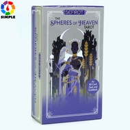 The Spheres of Heaven Tarot 80 Cards PDF Guidebook Deck Inspired by Marseille Tarot