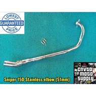 sniper 150 stainless elbow