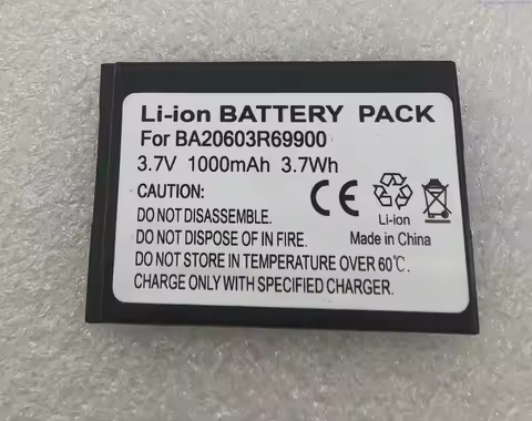Battery Media Player 3.7V 750mAh Media Player Battery BA20603R69900 for Creative Jukbeox Zen NX, Nom